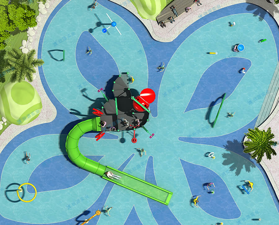 XY01-戏水屋滑梯