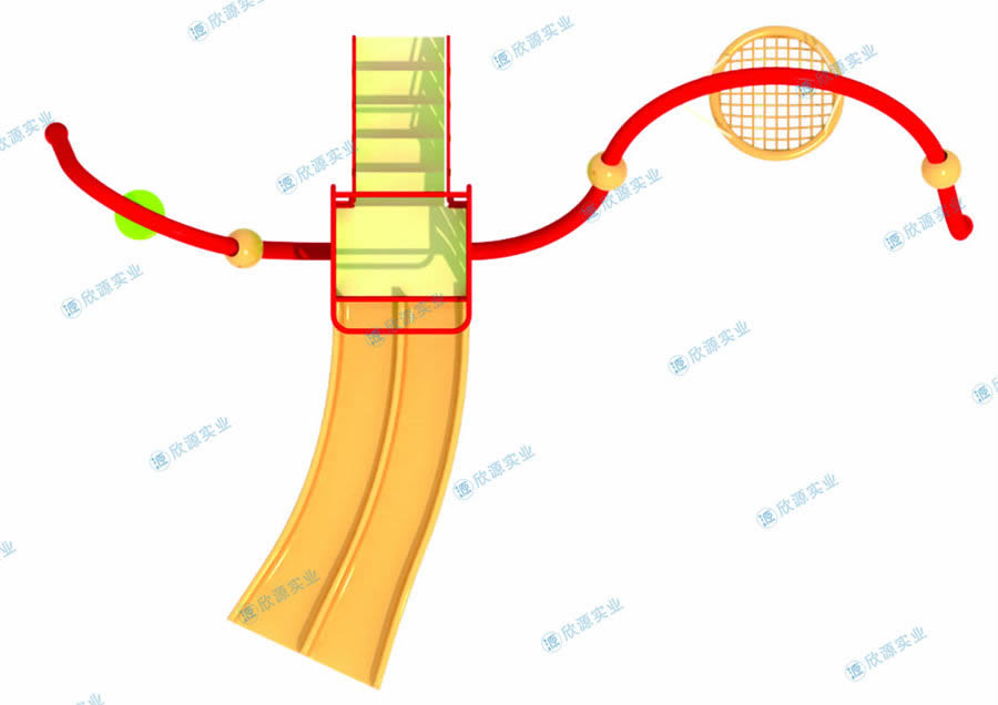 XY10-戏水屋滑梯